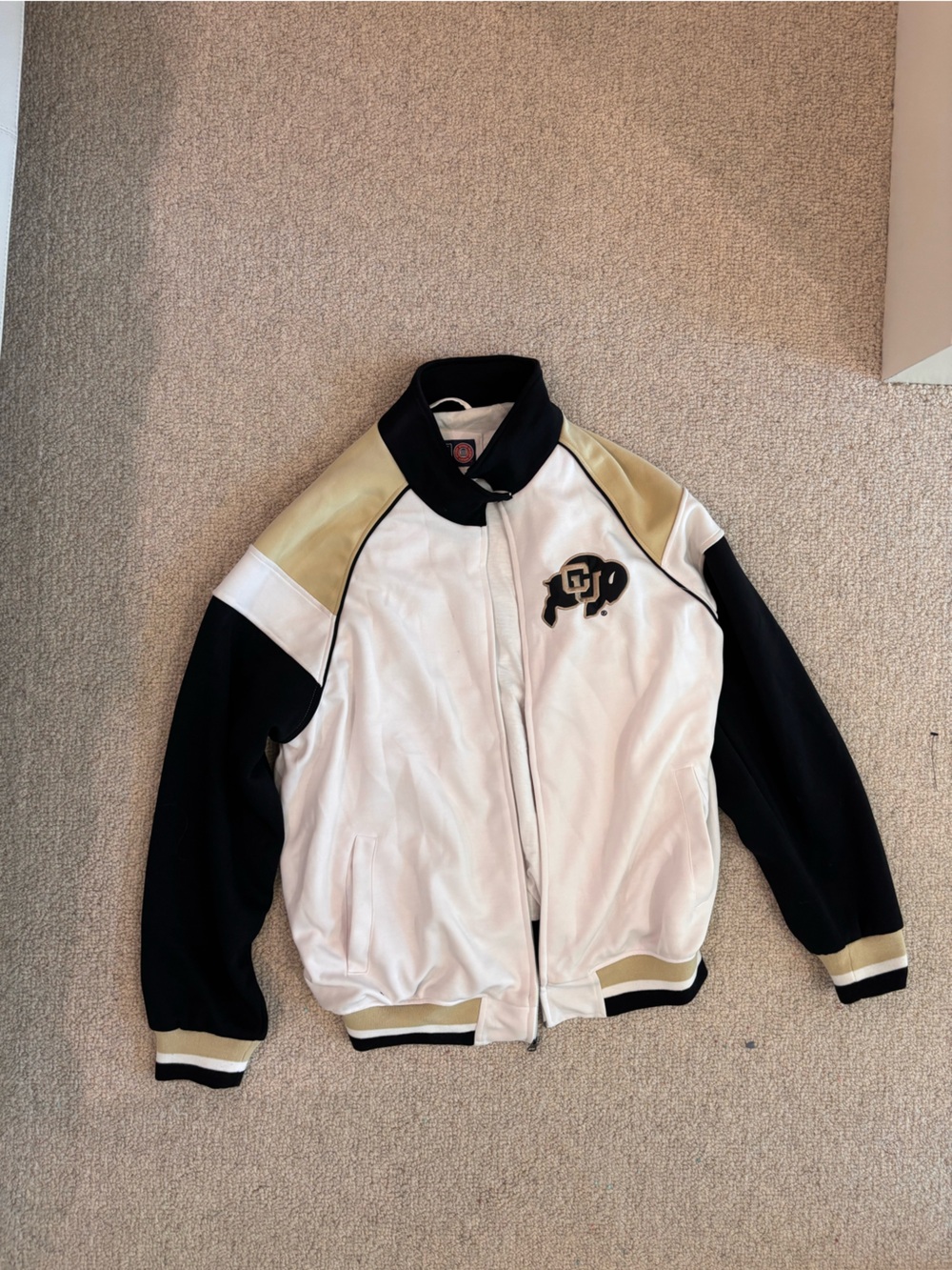 Colorado buffs - White, Black & Gold sports jacket